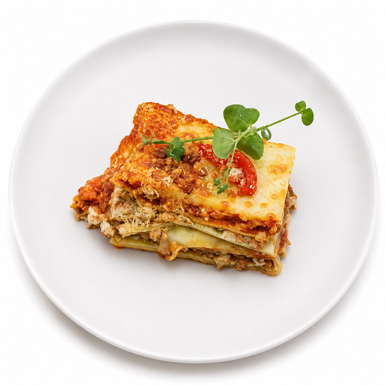 Zalmlasagne